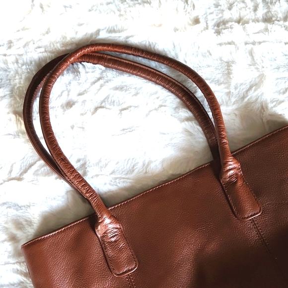 AMERICAN LEATHER CO., Luxury, Bohemian, Chestnut, Shoulder, Bag, Purse, Tote - Picture 5 of 8